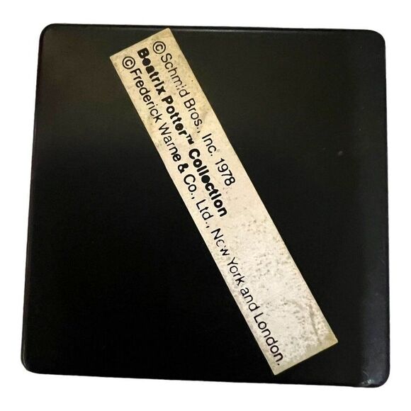 Vintage Squirrel Nutkin Beatrix Potter Mini Puzzle Cubes Boxes Trinket Box Set - Picture 3 of 6